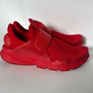 Nike Sock Dart Triple Red mens athletic shoe